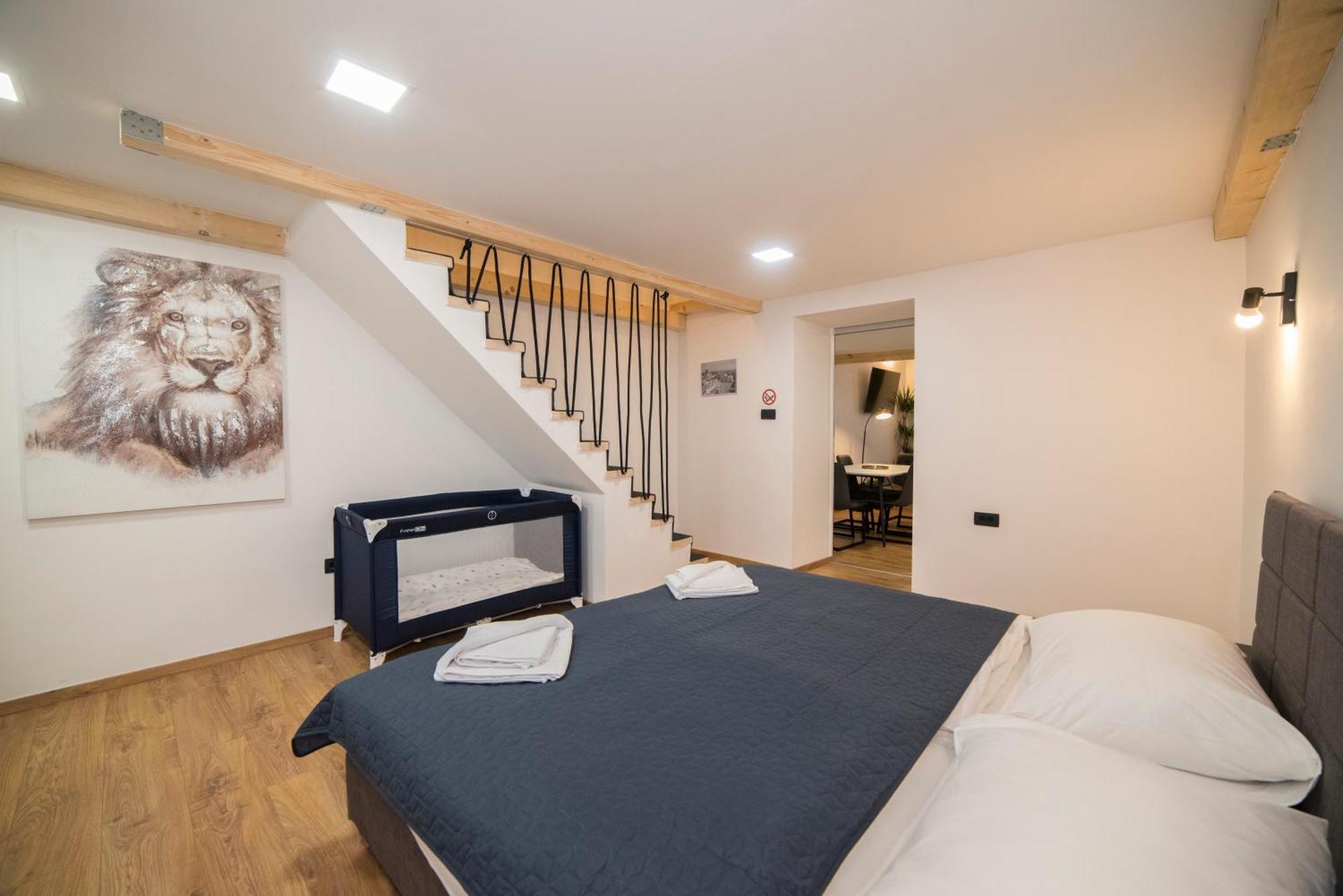 City Center Apartments F6 Zagreb Rom bilde