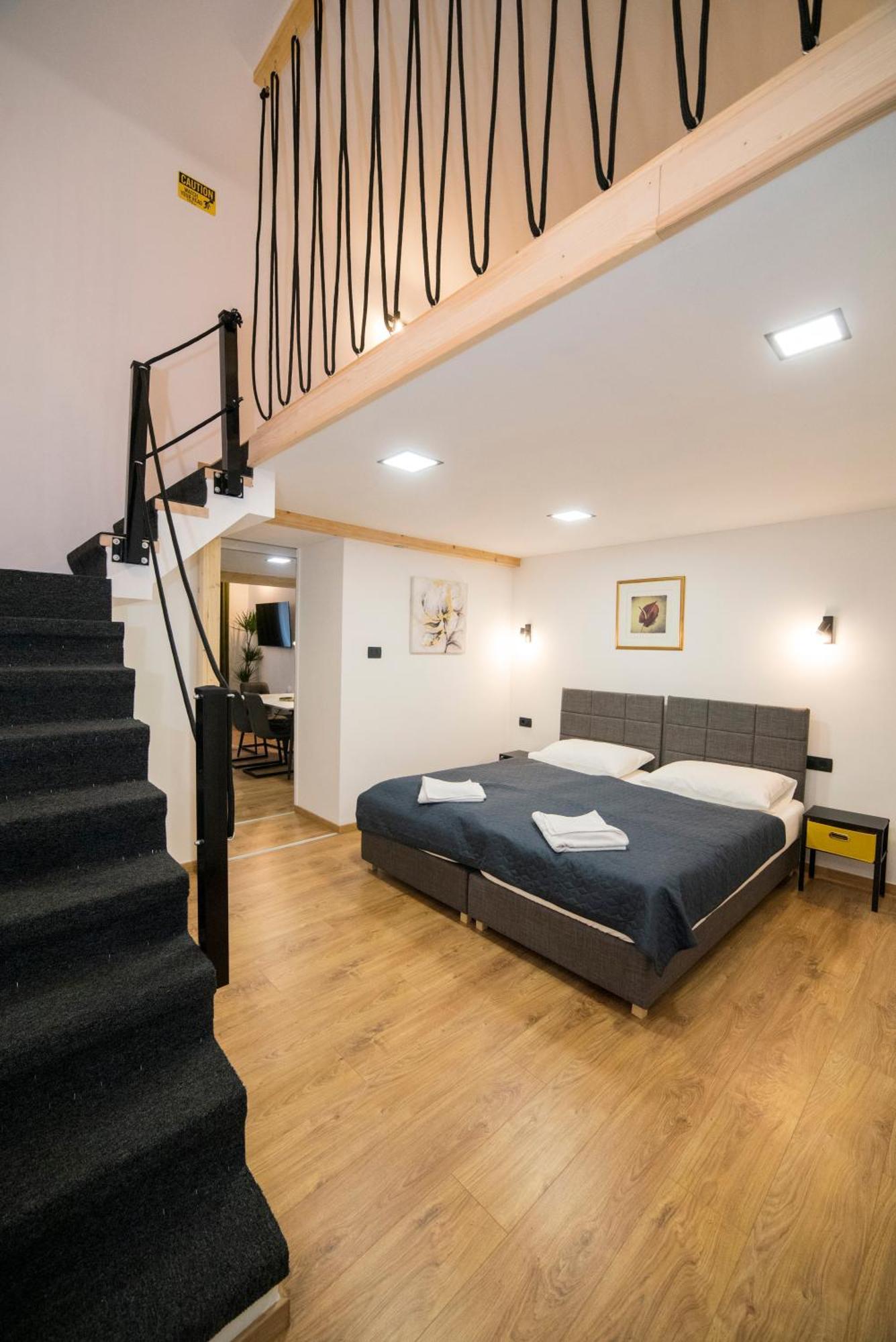 City Center Apartments F6 Zagreb Rom bilde