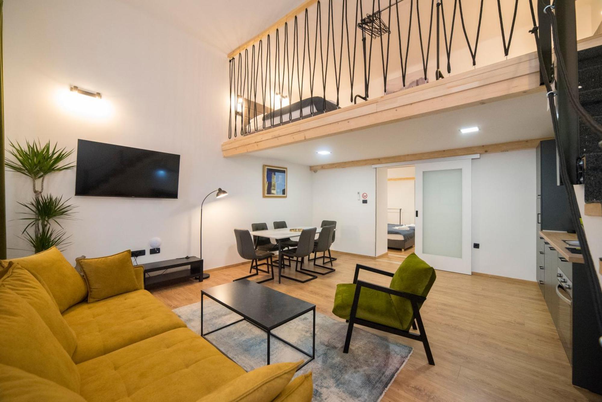 City Center Apartments F6 Zagreb Rom bilde