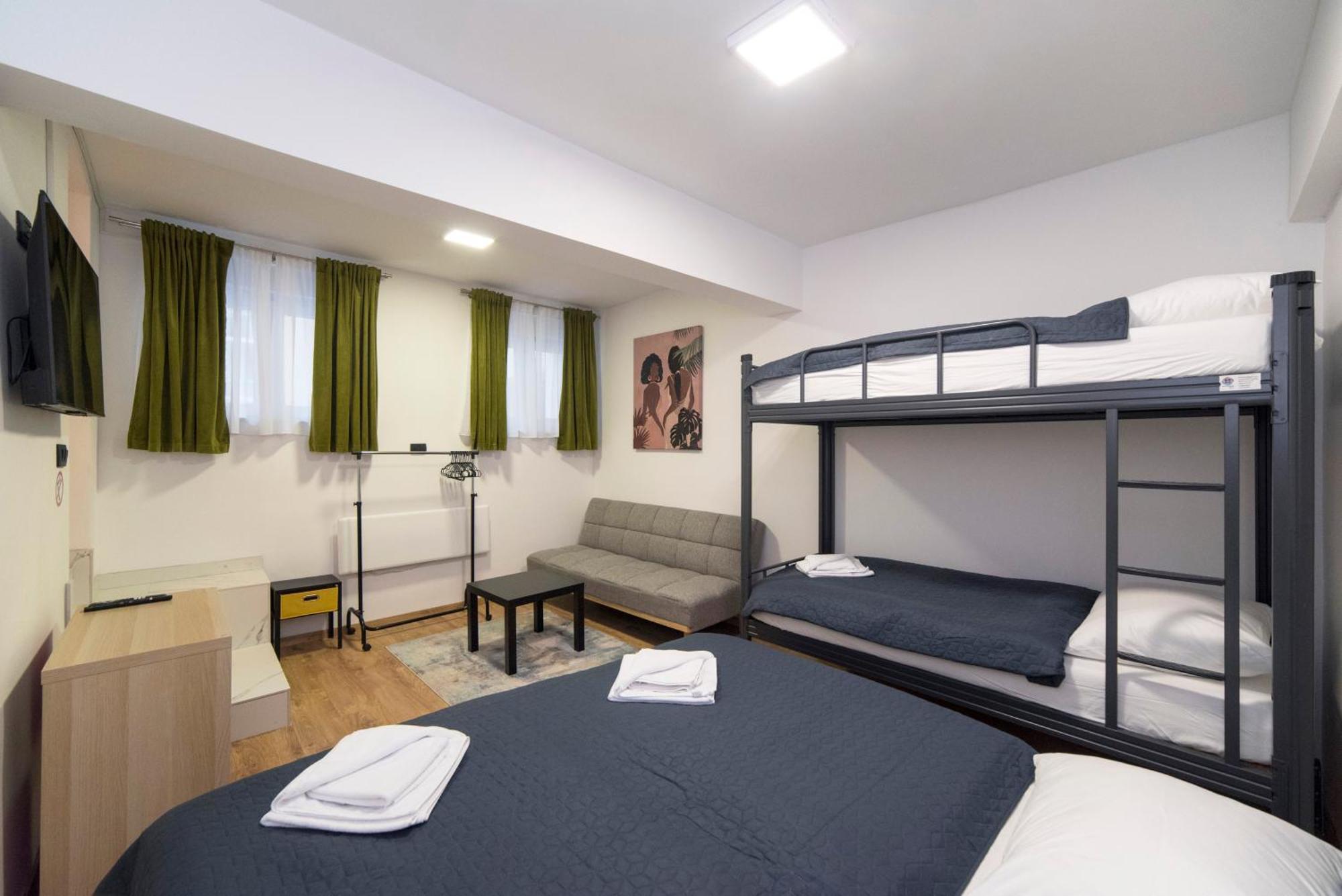 City Center Apartments F6 Zagreb Rom bilde